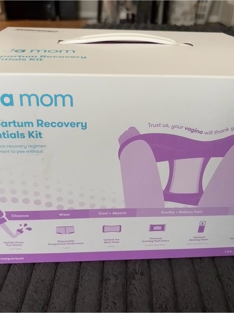 Postpartum Recovery Essentials Kit - Purple